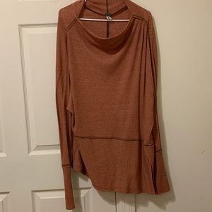 Free People Cowl Neck Sweater